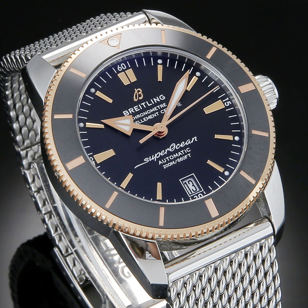 BREITLING(USED)슈퍼오션 헤리티지2 콤비 UB2010