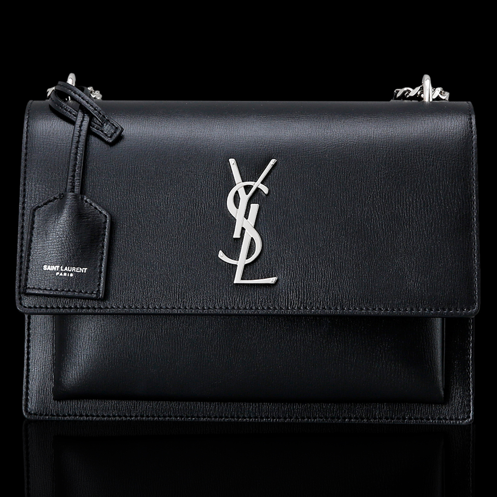 Yves Saint Laurent(USED)생로랑 선셋 블랙 미듐