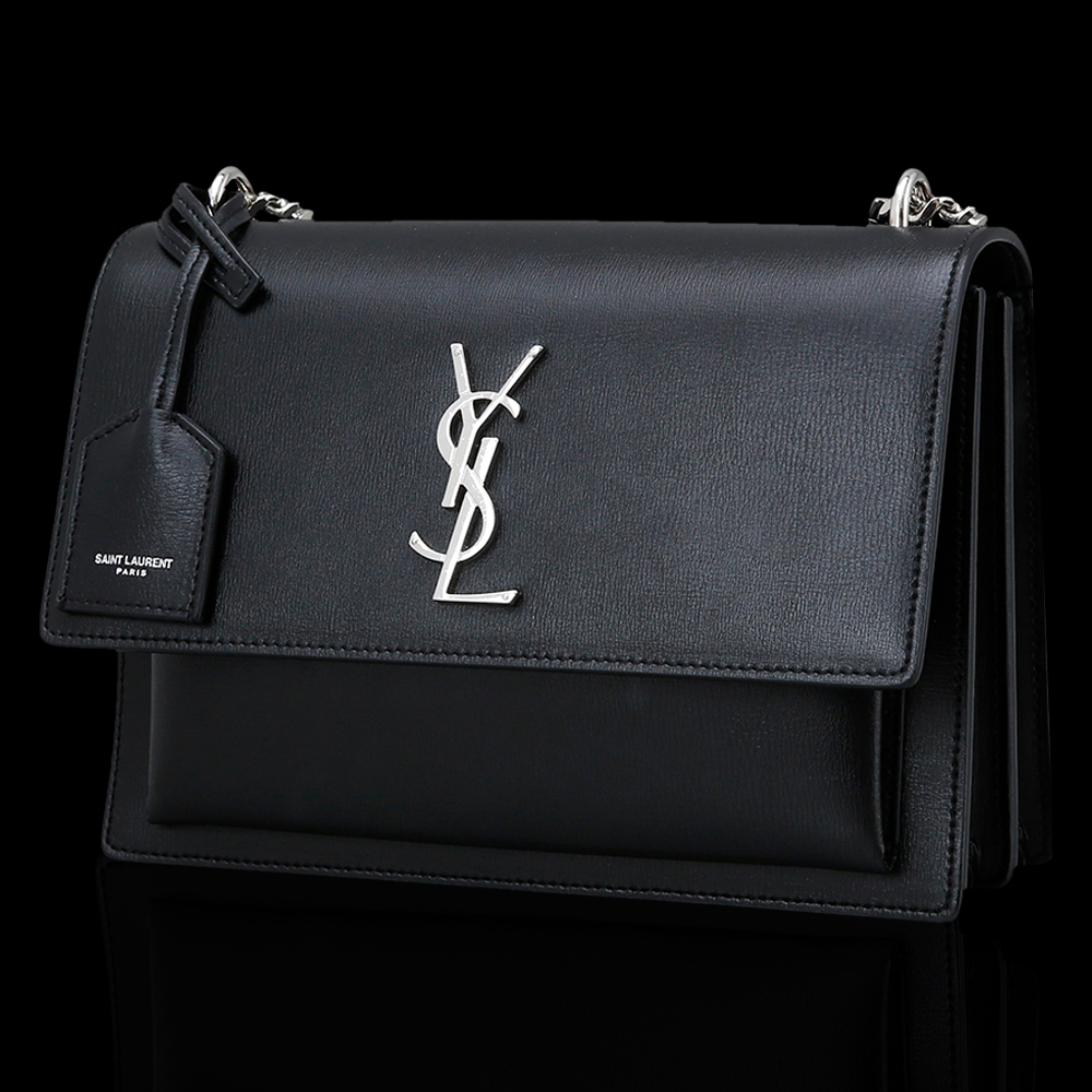 Yves Saint Laurent(USED)생로랑 선셋 블랙 미듐