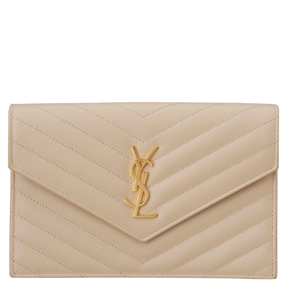 Yves Saint Laurent(USED)생로랑 엔벨로프 체인 크로스백 금장