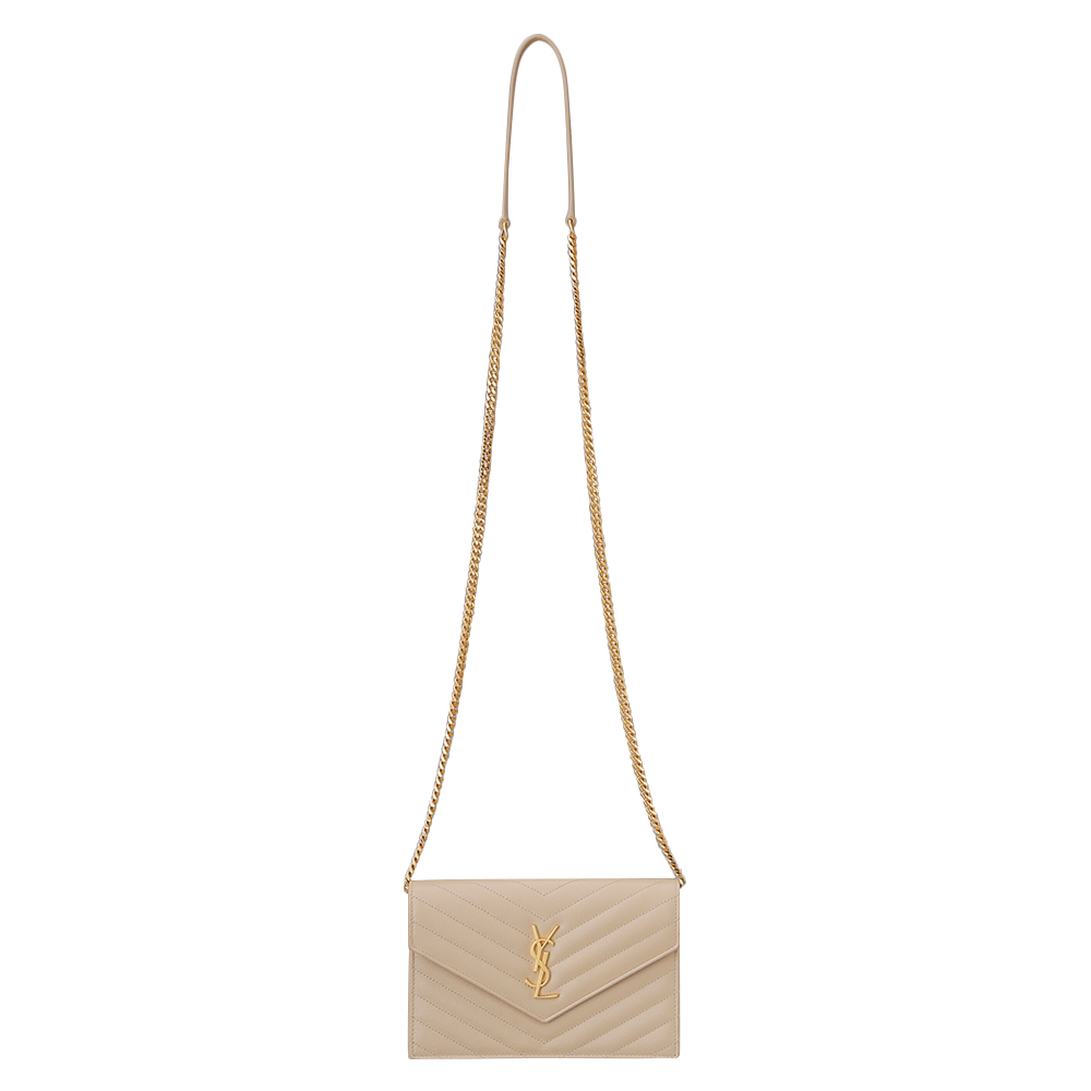 Yves Saint Laurent(USED)생로랑 엔벨로프 체인 크로스백 금장