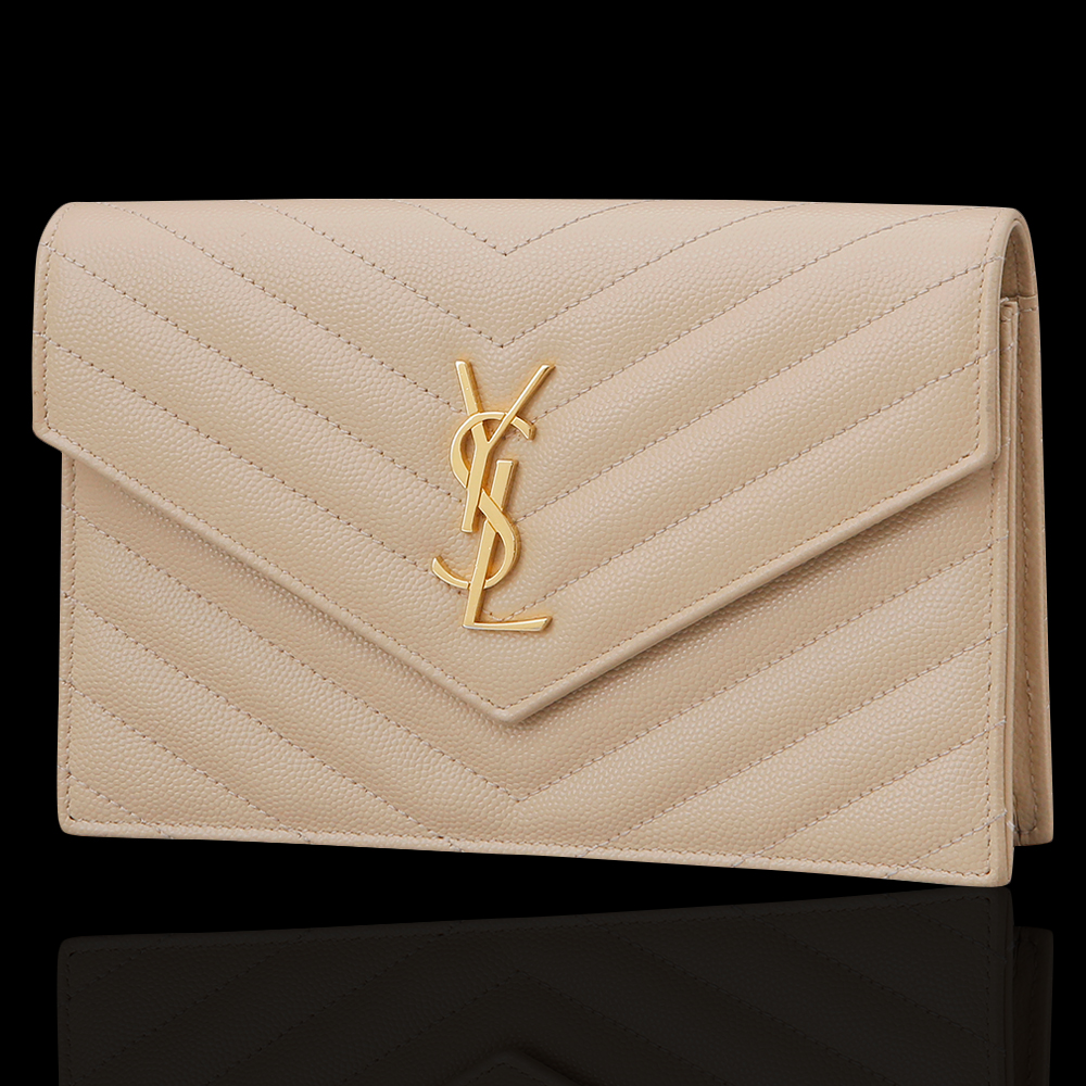 Yves Saint Laurent(USED)생로랑 엔벨로프 체인 크로스백 금장