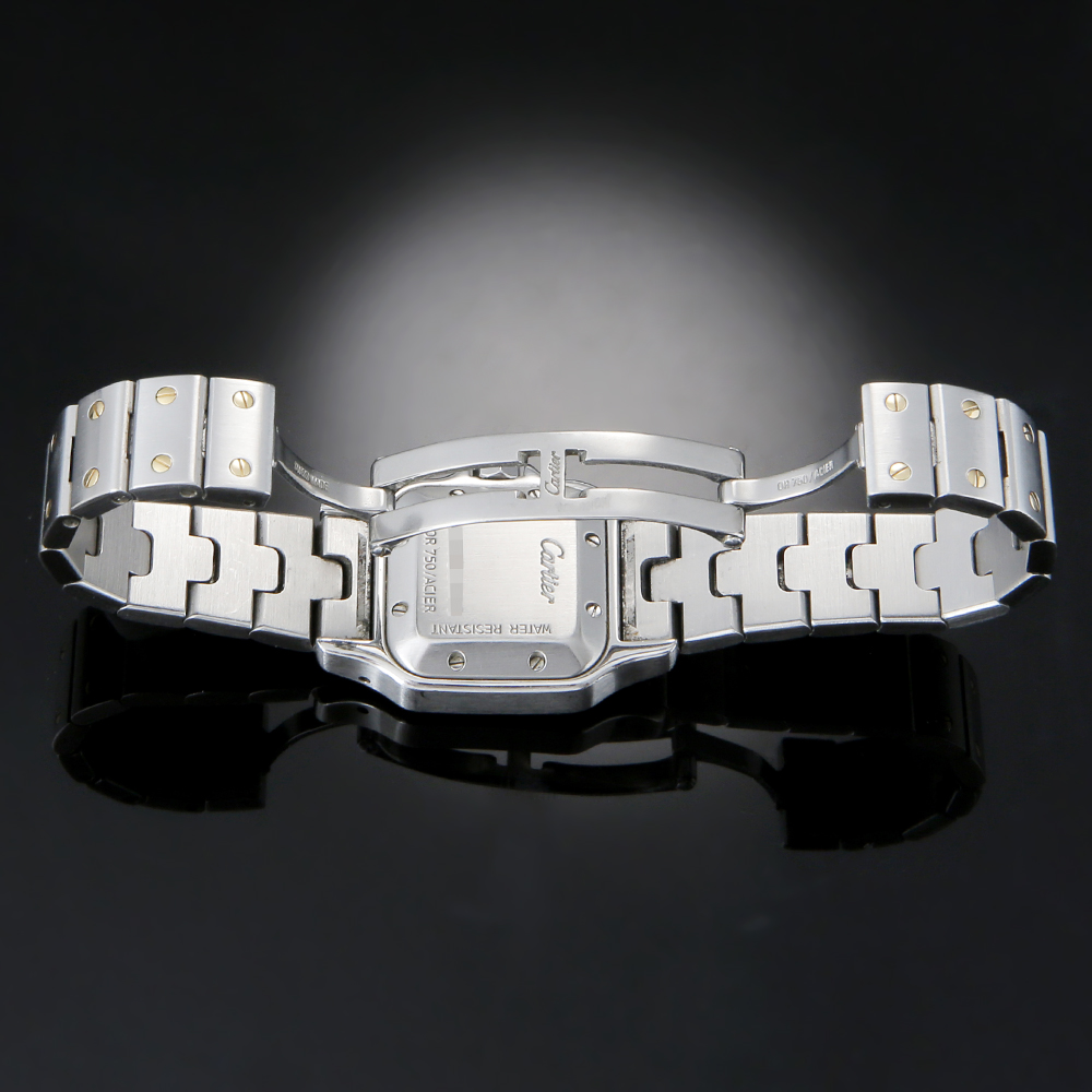 CARTIER(USED)까르띠에 산토스 갈베 콤비 입체판 스몰