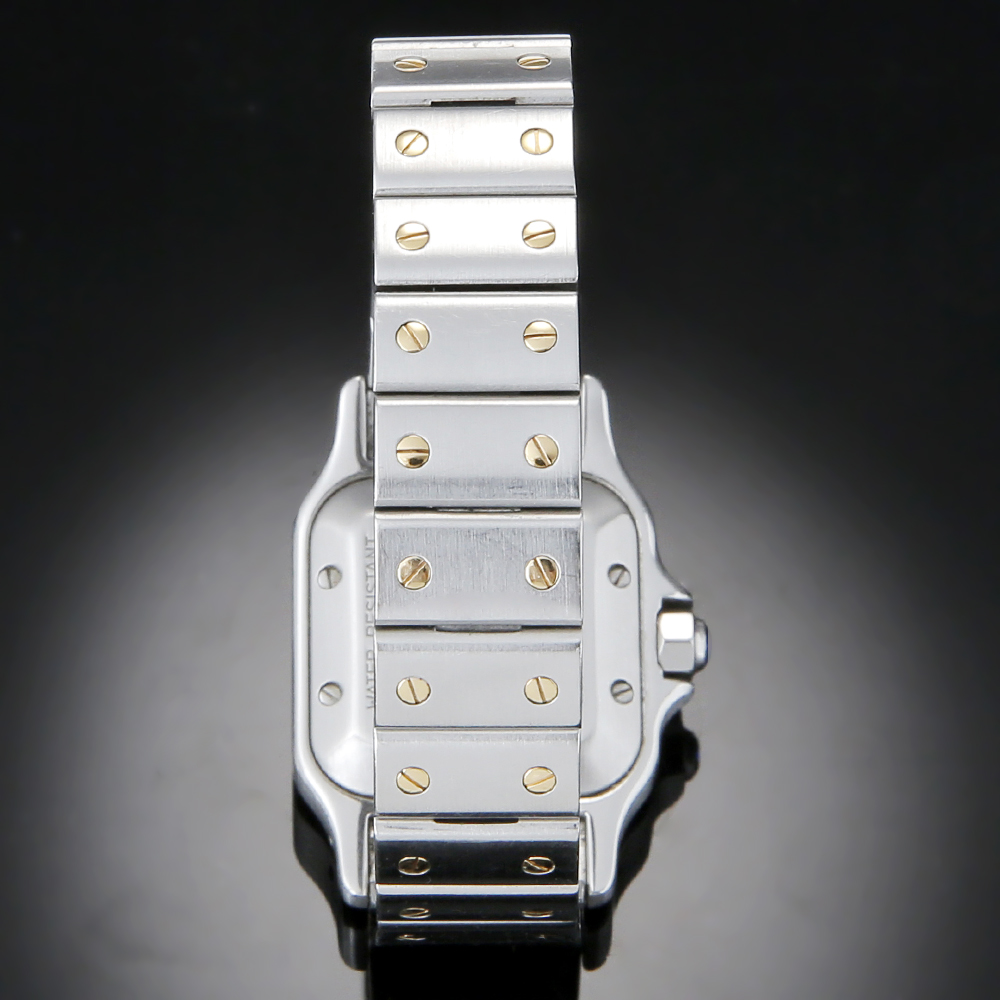 CARTIER(USED)까르띠에 산토스 갈베 콤비 입체판 스몰