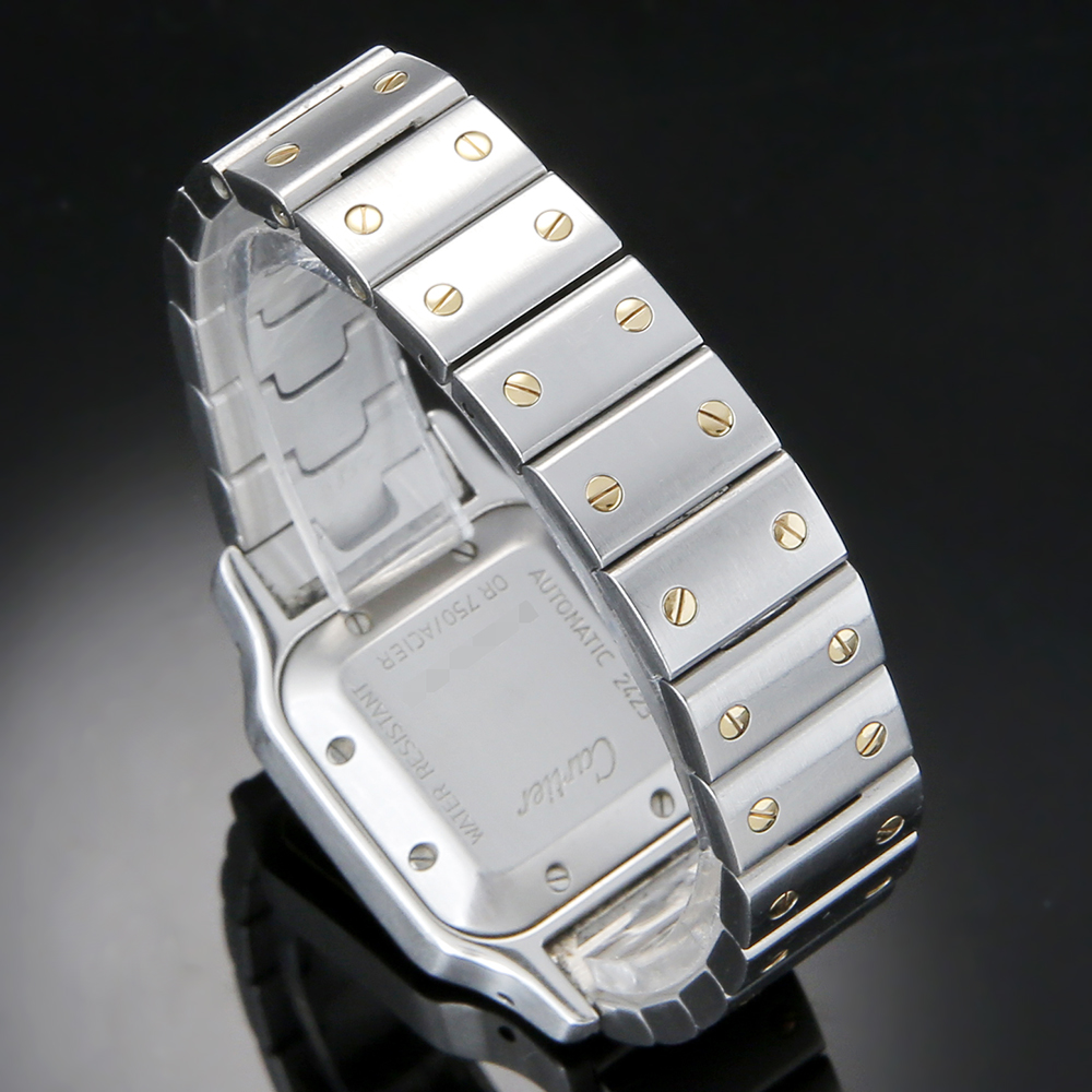 CARTIER(USED)까르띠에 산토스 갈베 콤비 입체판 스몰