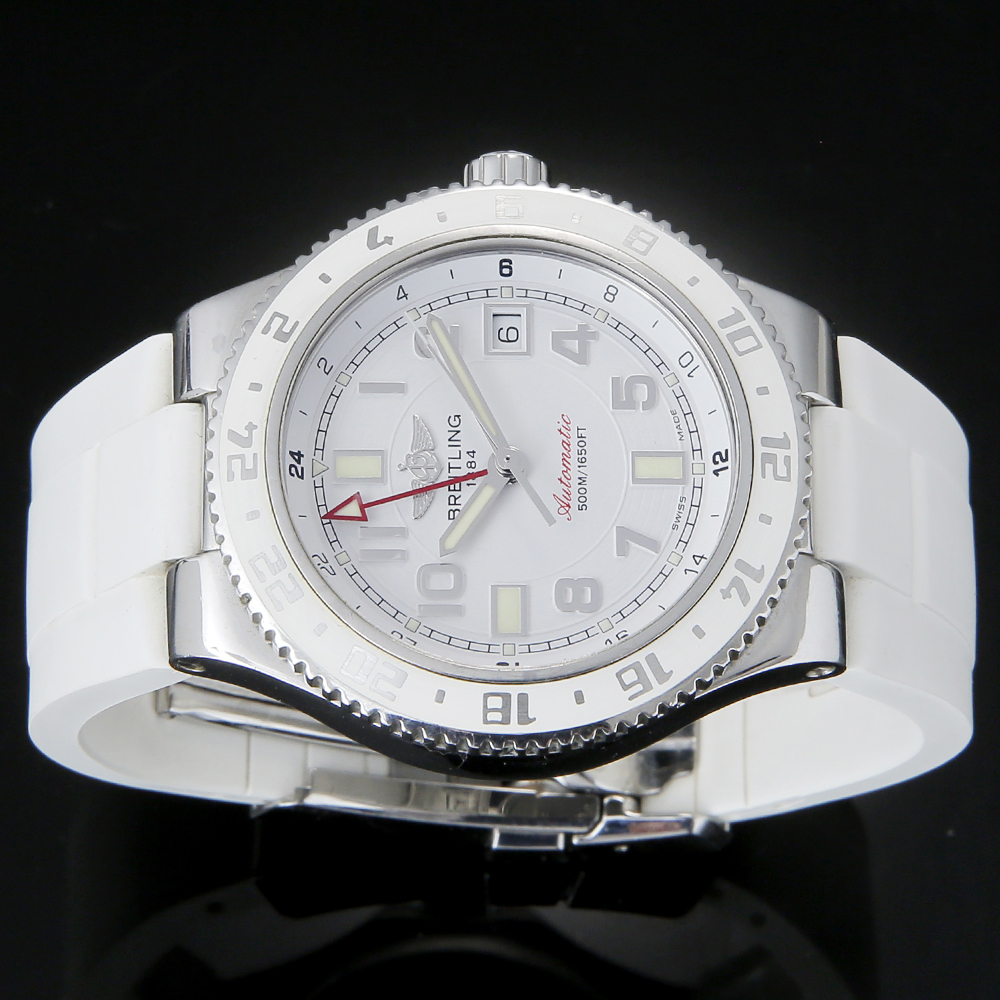 BREITLING(USED)브라이틀링 슈퍼오션 GMT A32380