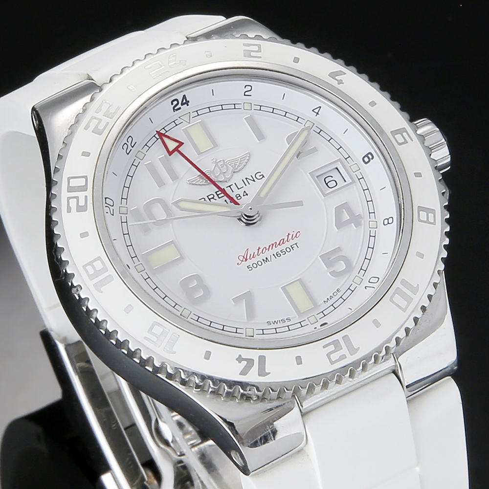 BREITLING(USED)브라이틀링 슈퍼오션 GMT A32380
