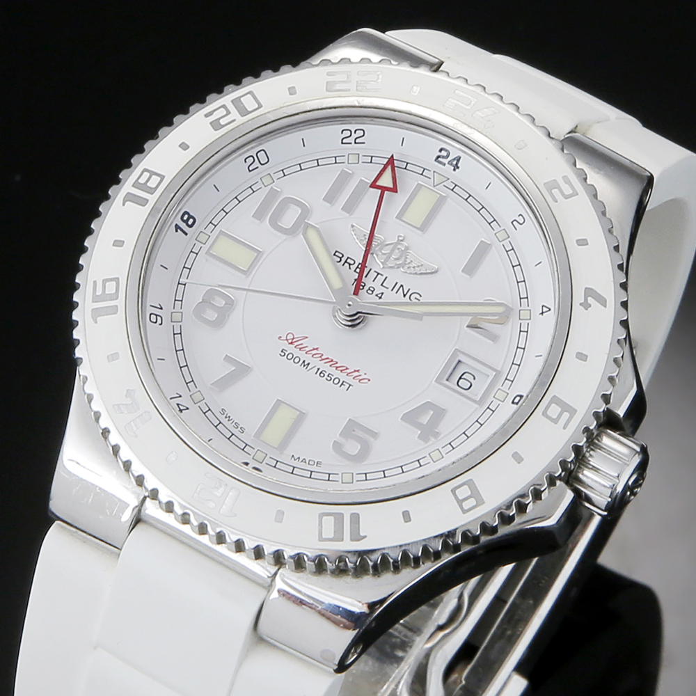 BREITLING(USED)브라이틀링 슈퍼오션 GMT A32380