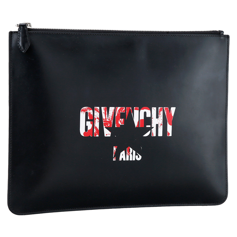 GIVENCHY(USED)지방시 로고 클러치