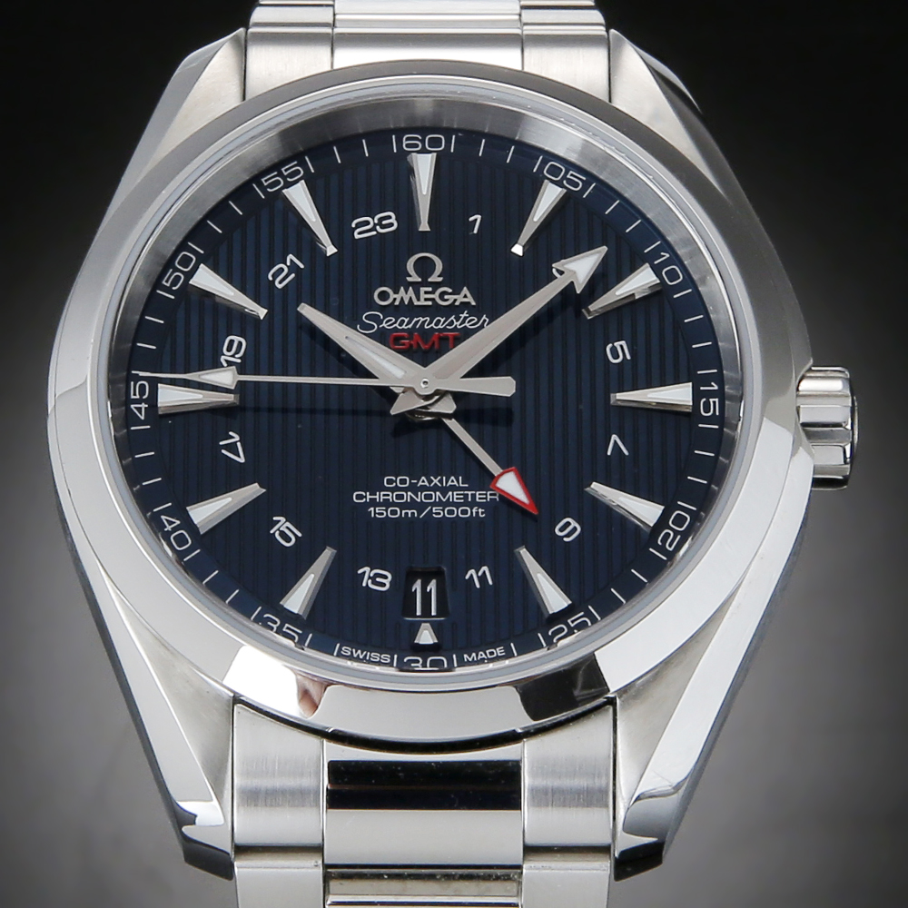 OMEGA(USED)오메가 씨마스터 아쿠아테라GMT