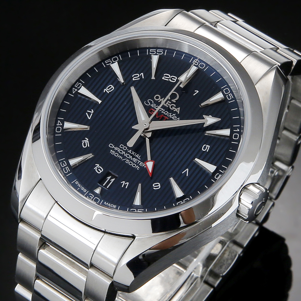 OMEGA(USED)오메가 씨마스터 아쿠아테라GMT