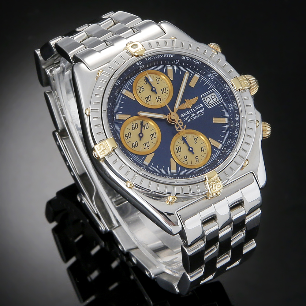 BREITLING(USED)브라이틀링 크로노멧 콤비 크르노 B13050