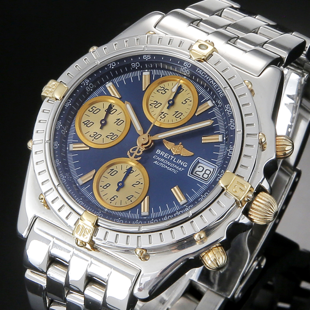 BREITLING(USED)브라이틀링 크로노멧 콤비 크르노 B13050