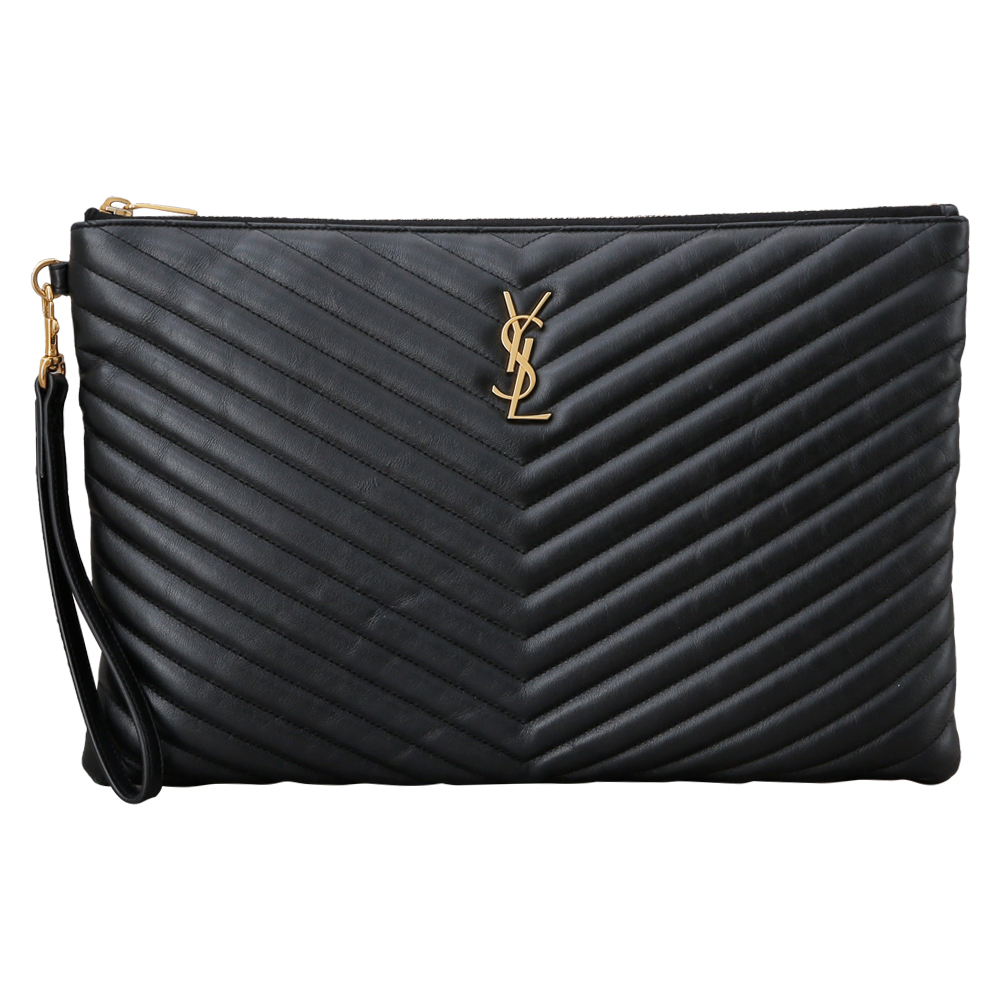 Yves Saint Laurent(USED)생로랑 모노그램 쉐브론 클러치