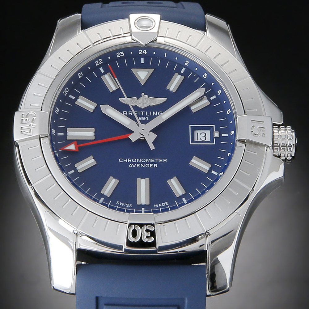BREITLING(USED)브라이틀링 어벤저 GMT A32395