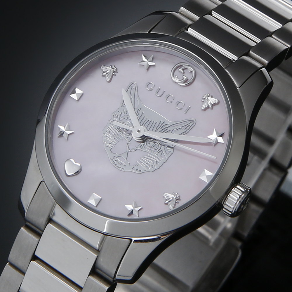 GUCCI(USED)구찌 캣 레이디 워치