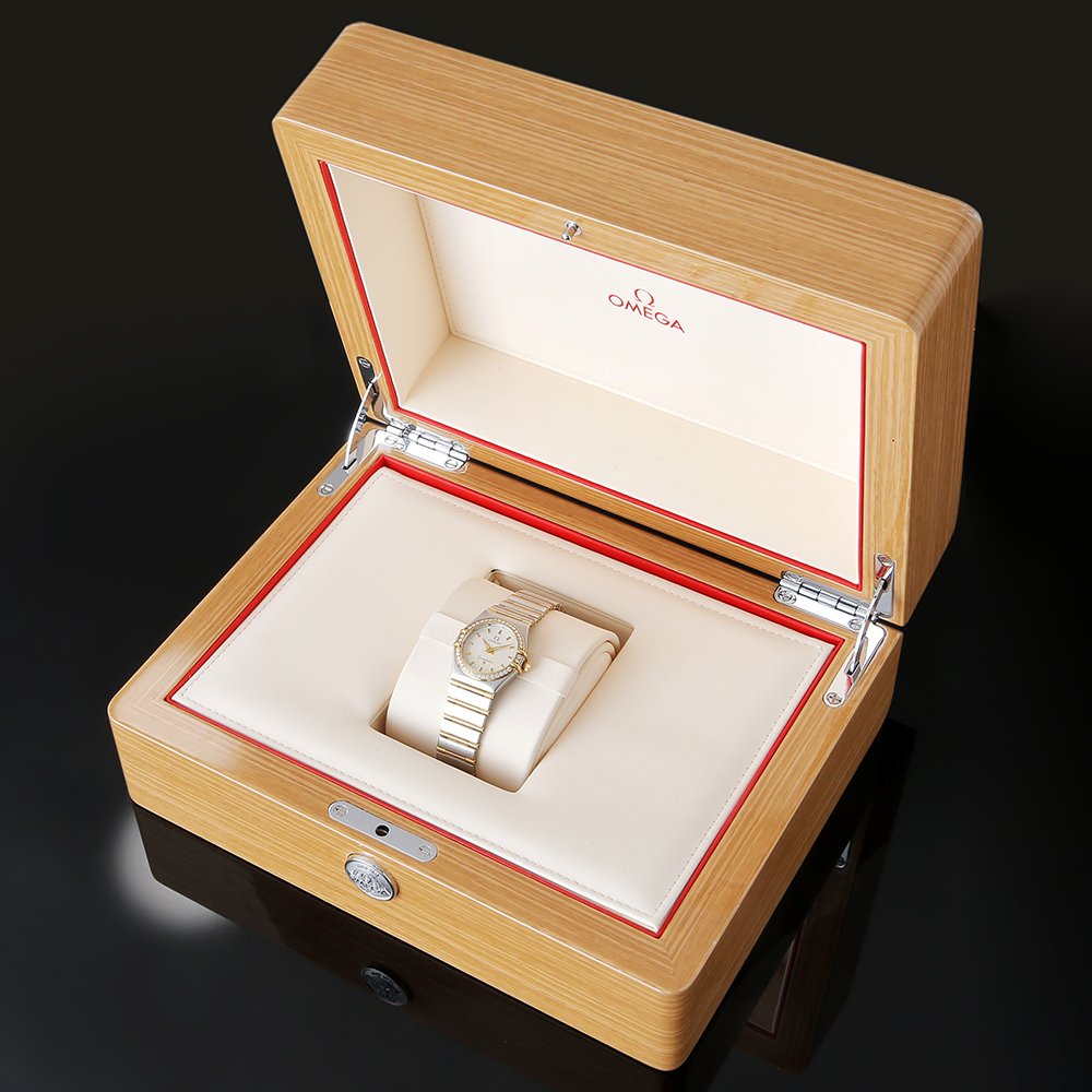 OMEGA(USED)오메가 컨스틸레이션 콤비 풀바 다이아베젤