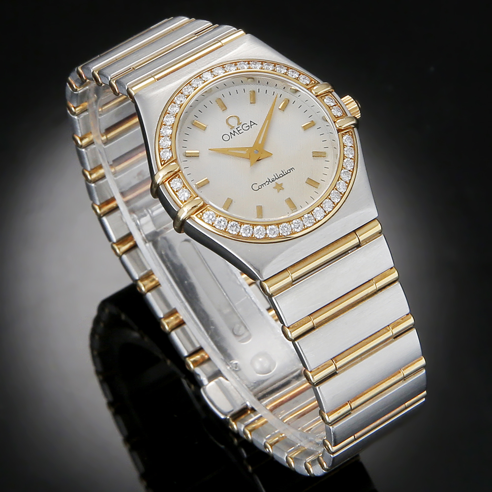 OMEGA(USED)오메가 컨스틸레이션 콤비 풀바 다이아베젤