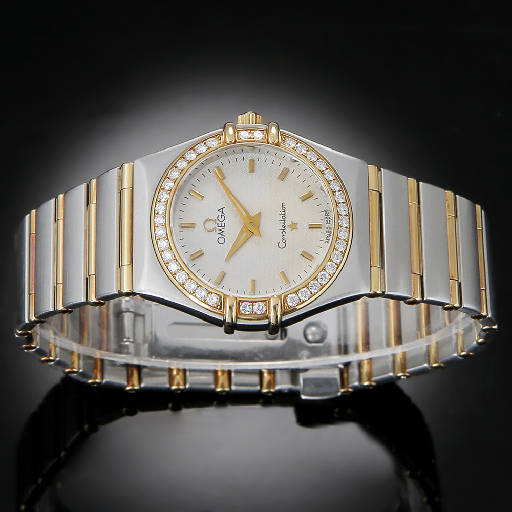OMEGA(USED)오메가 컨스틸레이션 콤비 풀바 다이아베젤