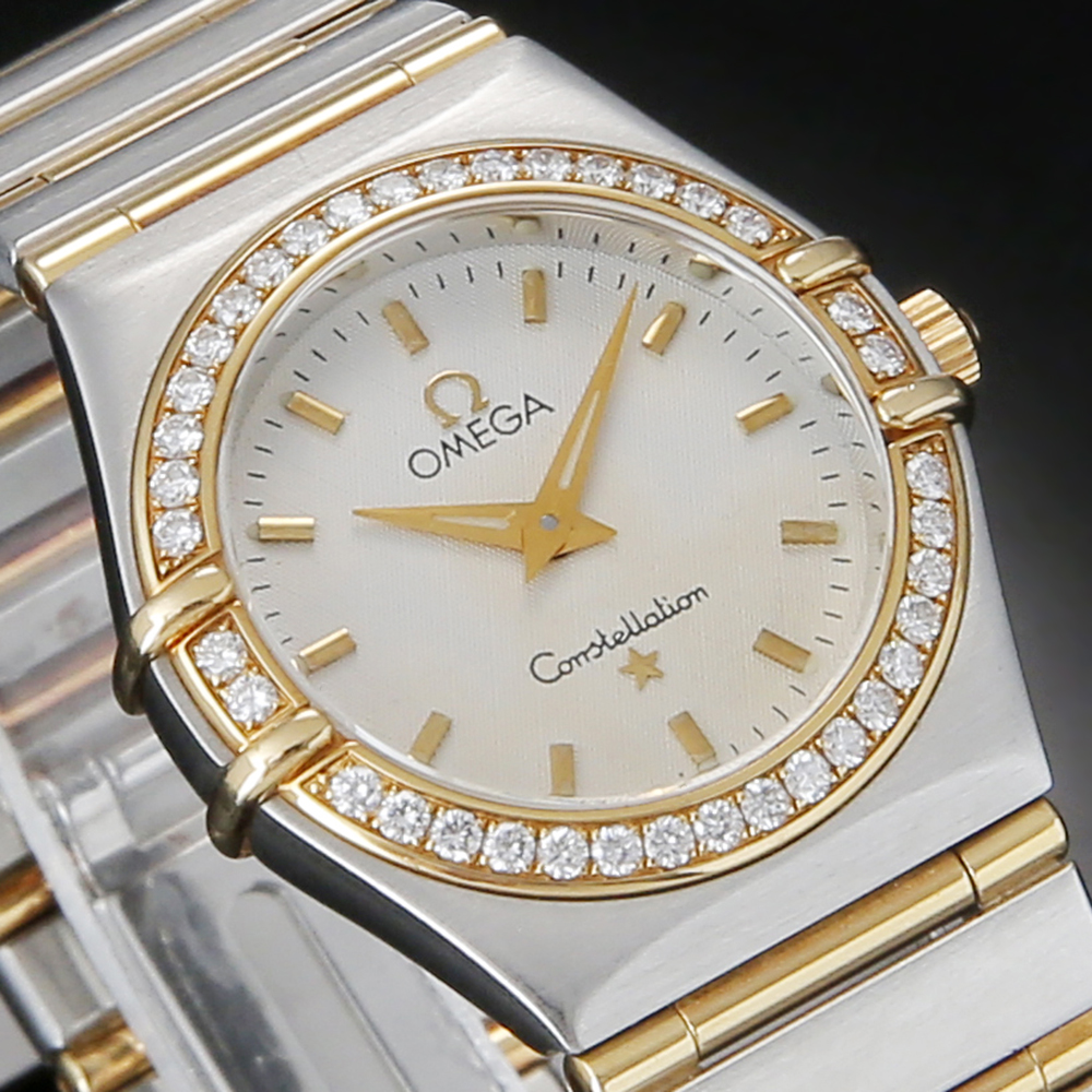 OMEGA(USED)오메가 컨스틸레이션 콤비 풀바 다이아베젤