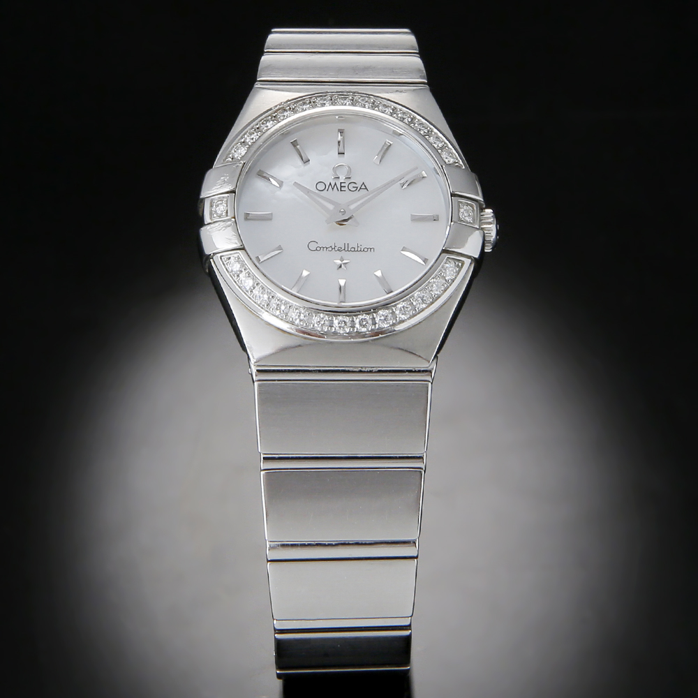 OMEGA(USED)오메가 뉴 컨스틸레이션 스틸 다이아베젤