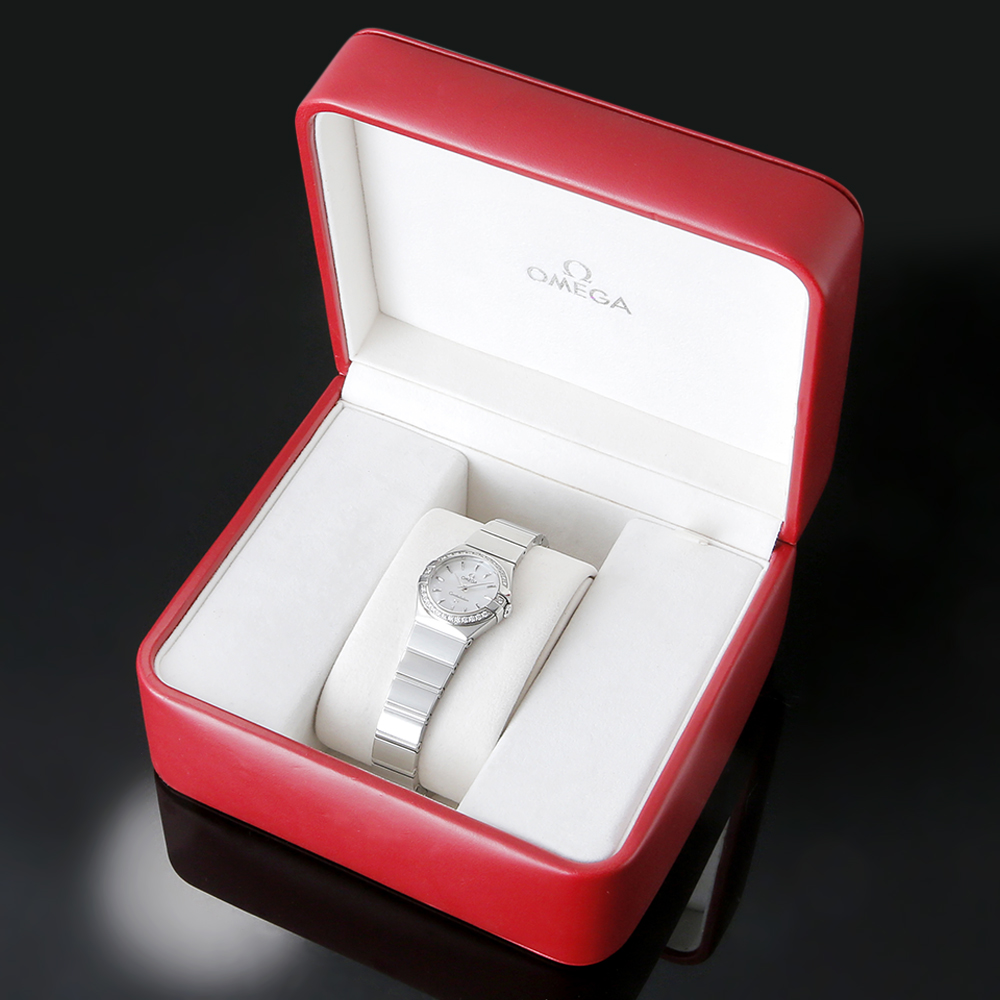 OMEGA(USED)오메가 뉴 컨스틸레이션 스틸 다이아베젤