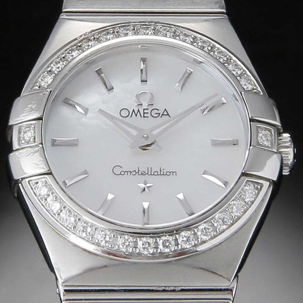 OMEGA(USED)오메가 뉴 컨스틸레이션 스틸 다이아베젤