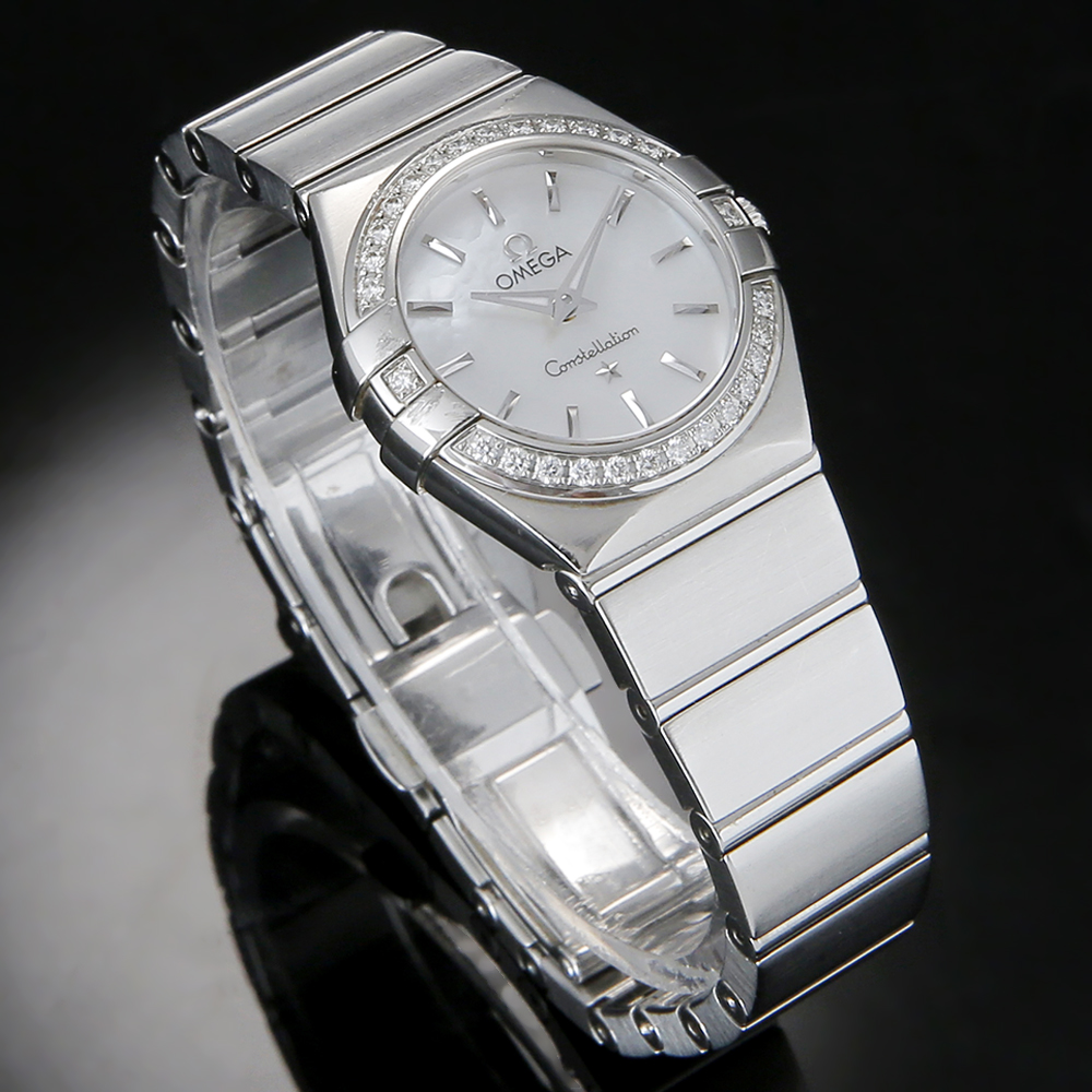 OMEGA(USED)오메가 뉴 컨스틸레이션 스틸 다이아베젤
