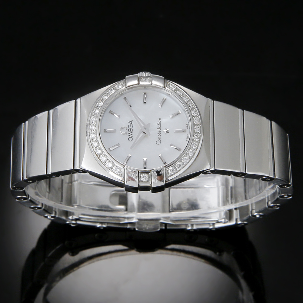 OMEGA(USED)오메가 뉴 컨스틸레이션 스틸 다이아베젤
