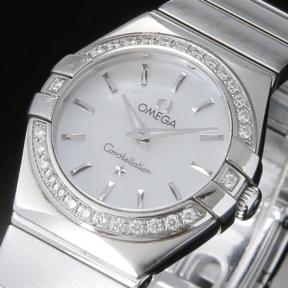 OMEGA(USED)오메가 뉴 컨스틸레이션 스틸 다이아베젤