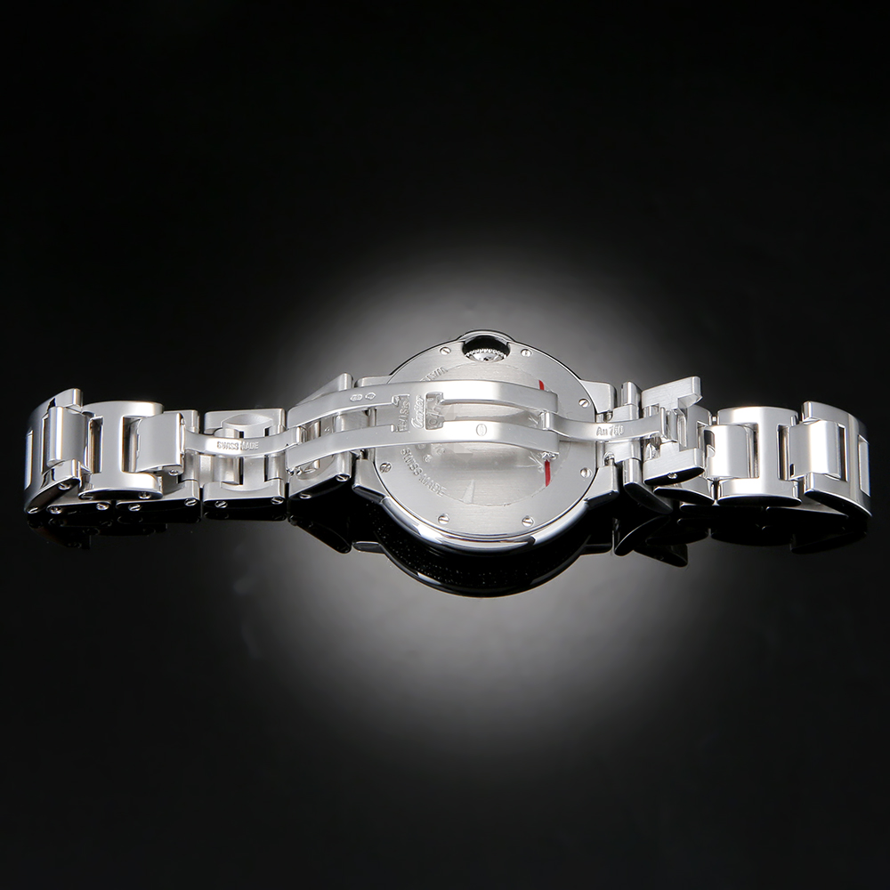 CARTIER(USED)까르띠에 발롱블루 화이트골드 다이아베젤33
