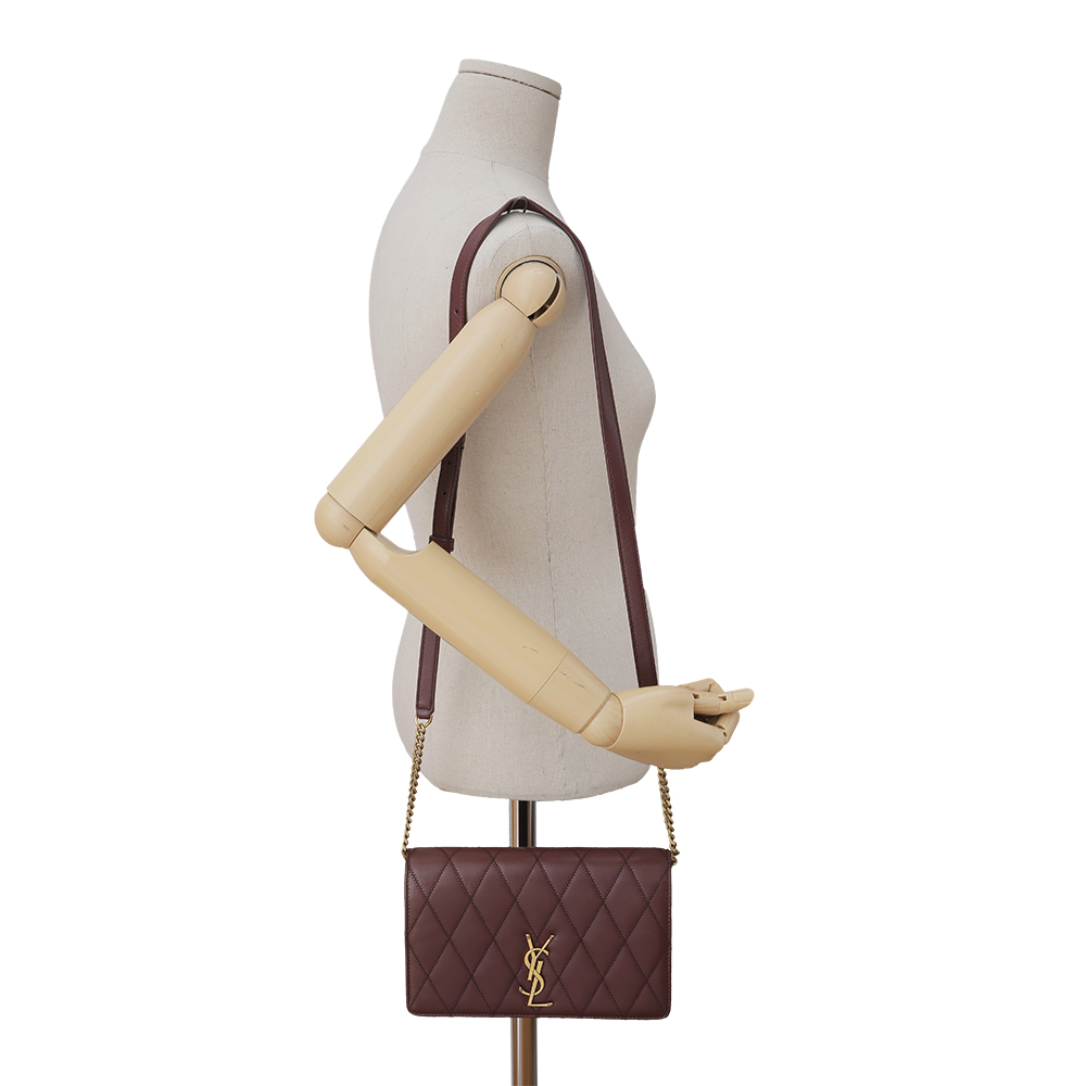 Yves Saint Laurent(USED)생로랑 모노그램 앤지 체인 숄더백