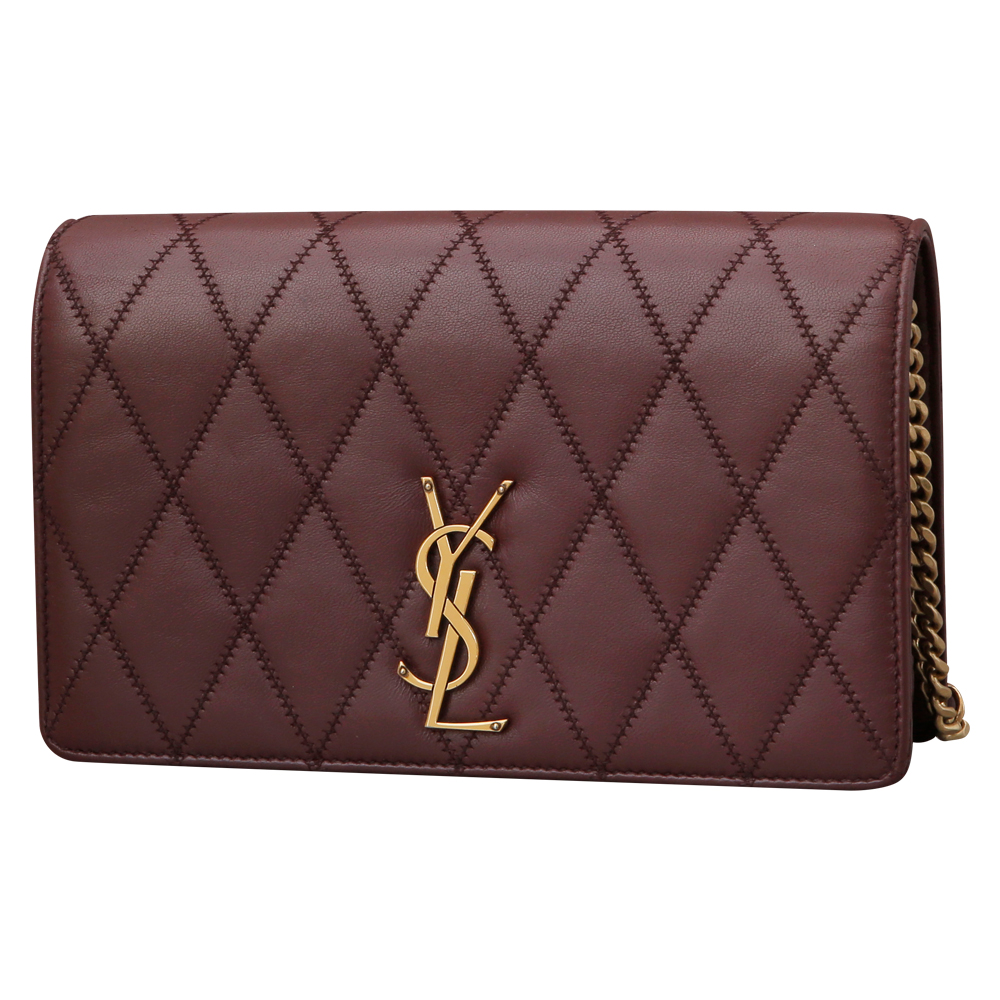 Yves Saint Laurent(USED)생로랑 모노그램 앤지 체인 숄더백