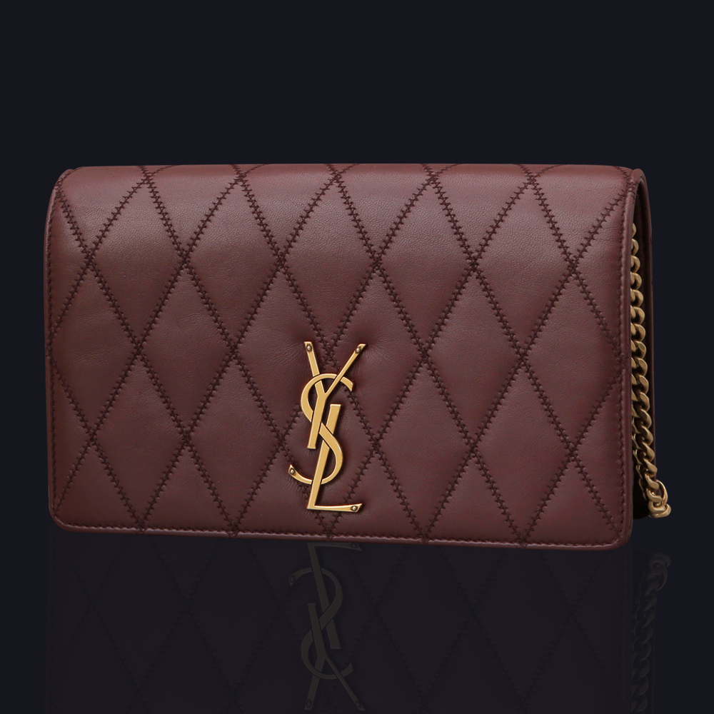 Yves Saint Laurent(USED)생로랑 모노그램 앤지 체인 숄더백