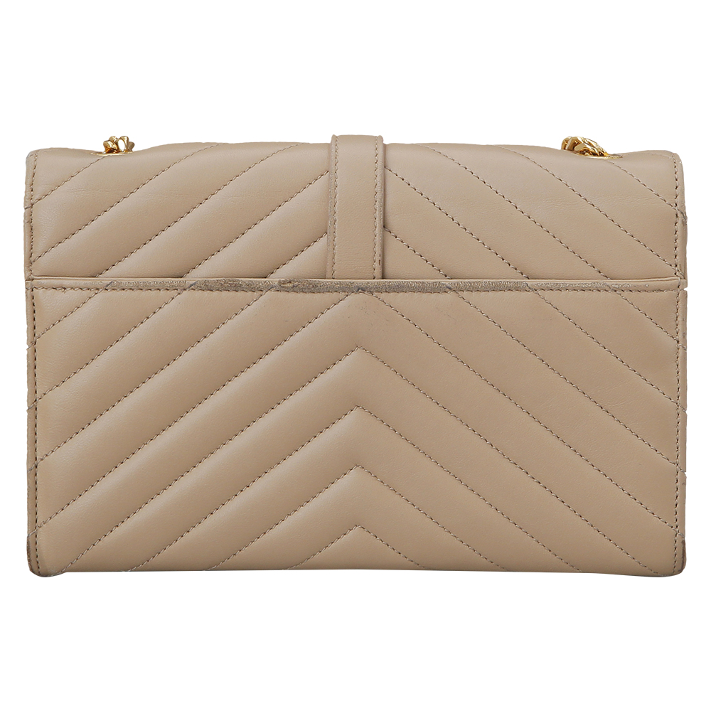 Yves Saint Laurent(USED)생로랑 모노그램 쉐브론 체인 숄더백