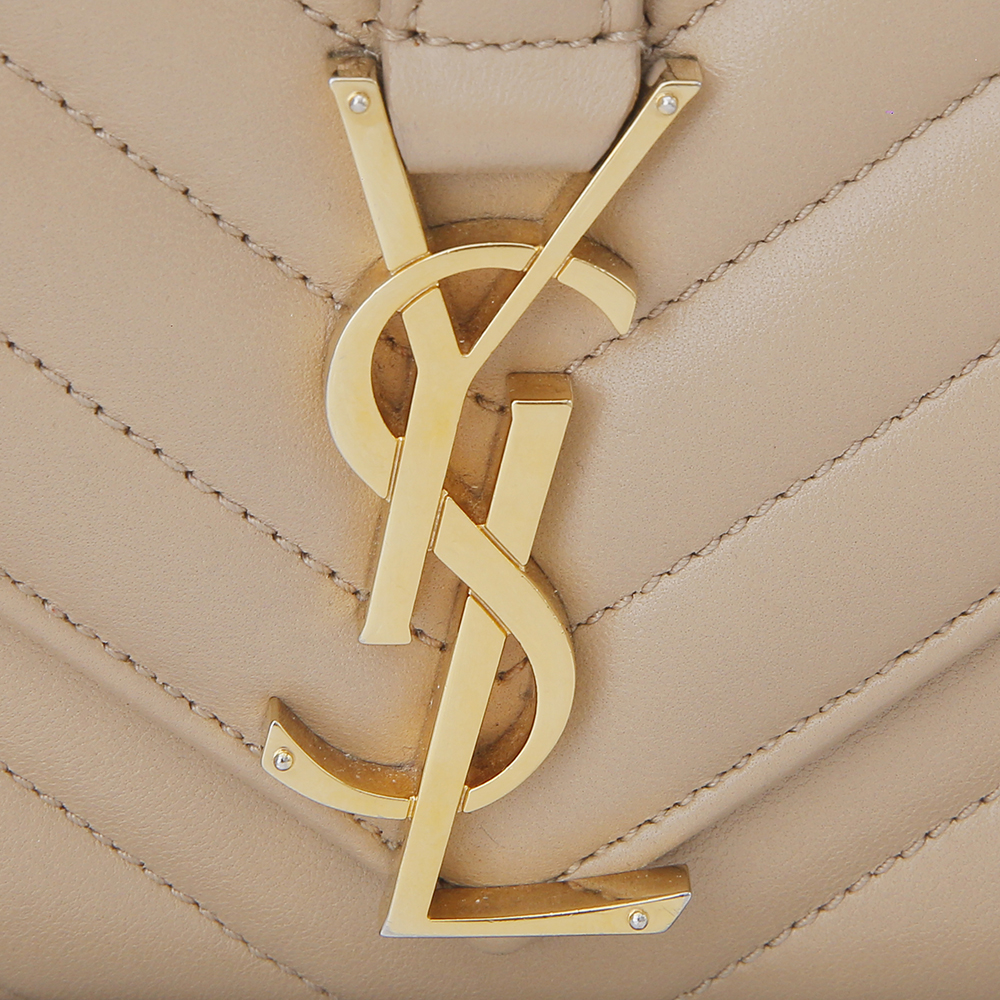 Yves Saint Laurent(USED)생로랑 모노그램 쉐브론 체인 숄더백