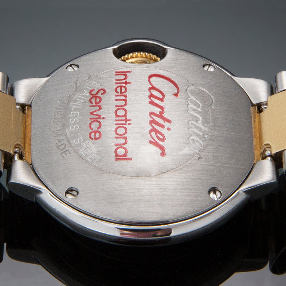 CARTIER(USED)까르띠에 발롱블루 콤비28