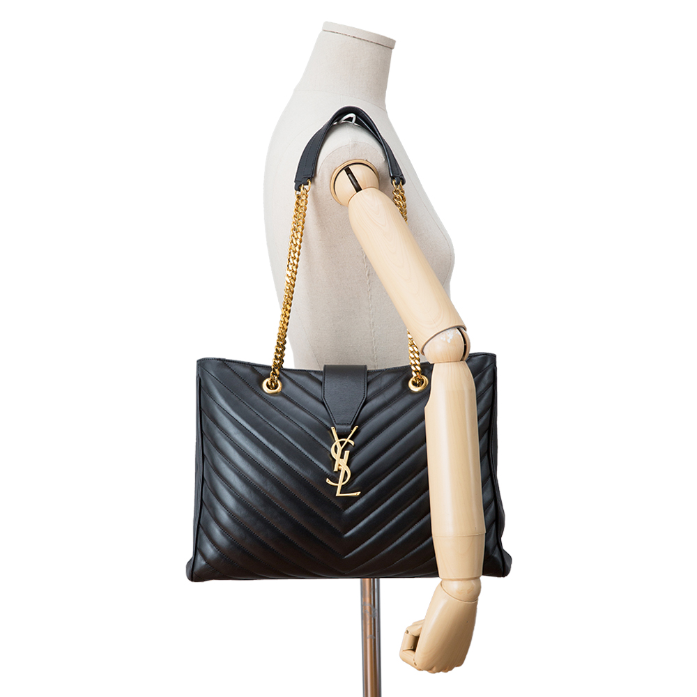 Yves Saint Laurent(USED)생로랑 쉐브론 체인 쇼퍼백