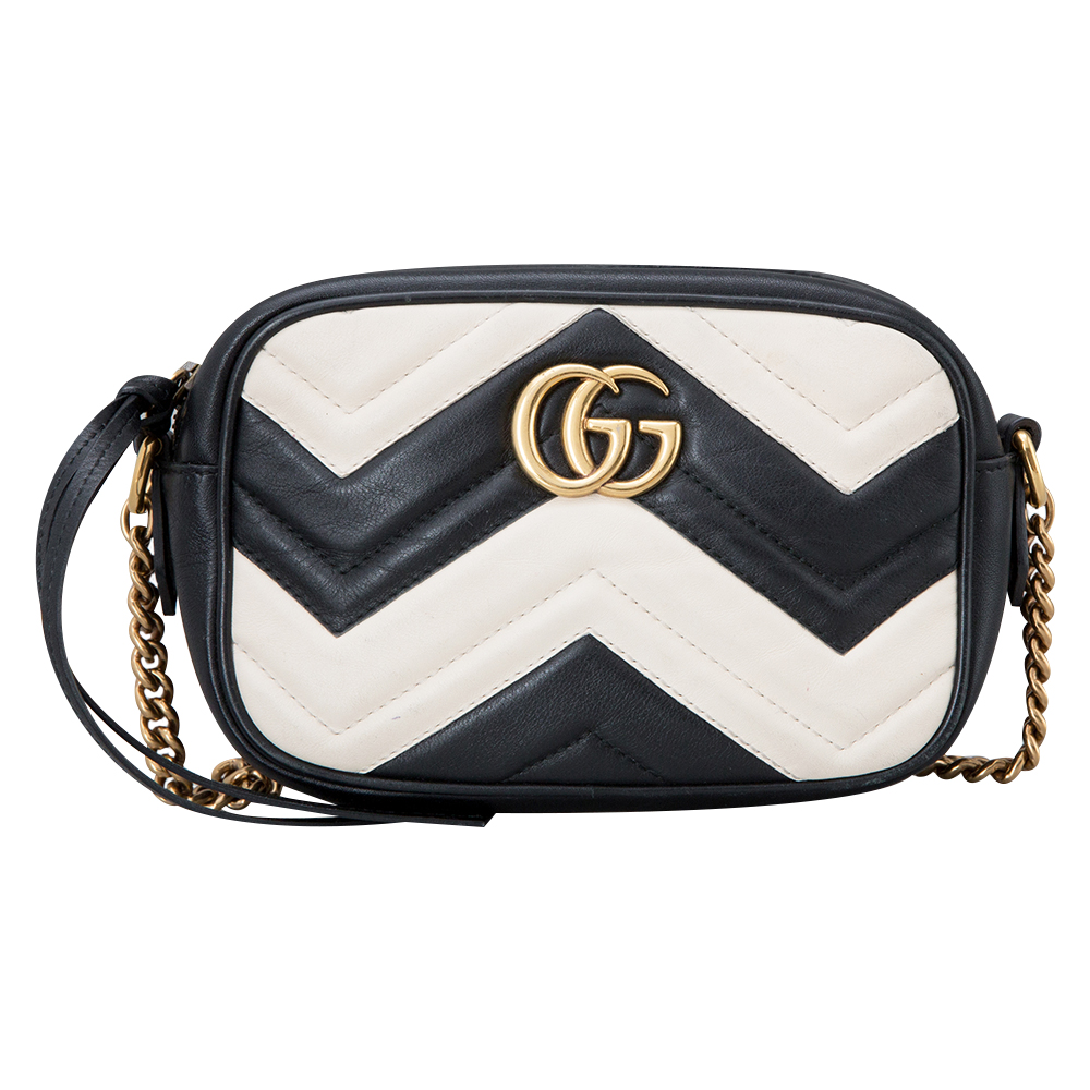 GUCCI(USED)구찌 마몽트 마틀라세 미니 숄더백