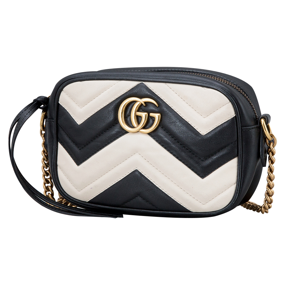 GUCCI(USED)구찌 마몽트 마틀라세 미니 숄더백