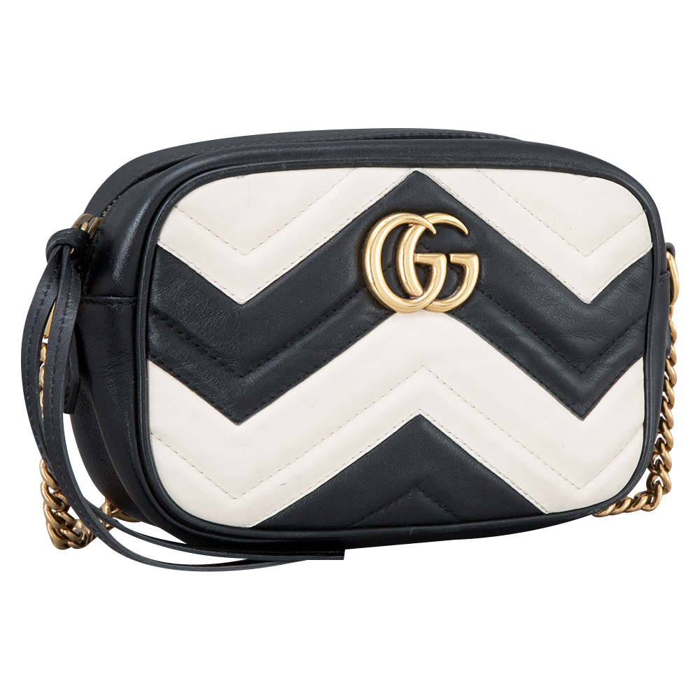 GUCCI(USED)구찌 마몽트 마틀라세 미니 숄더백