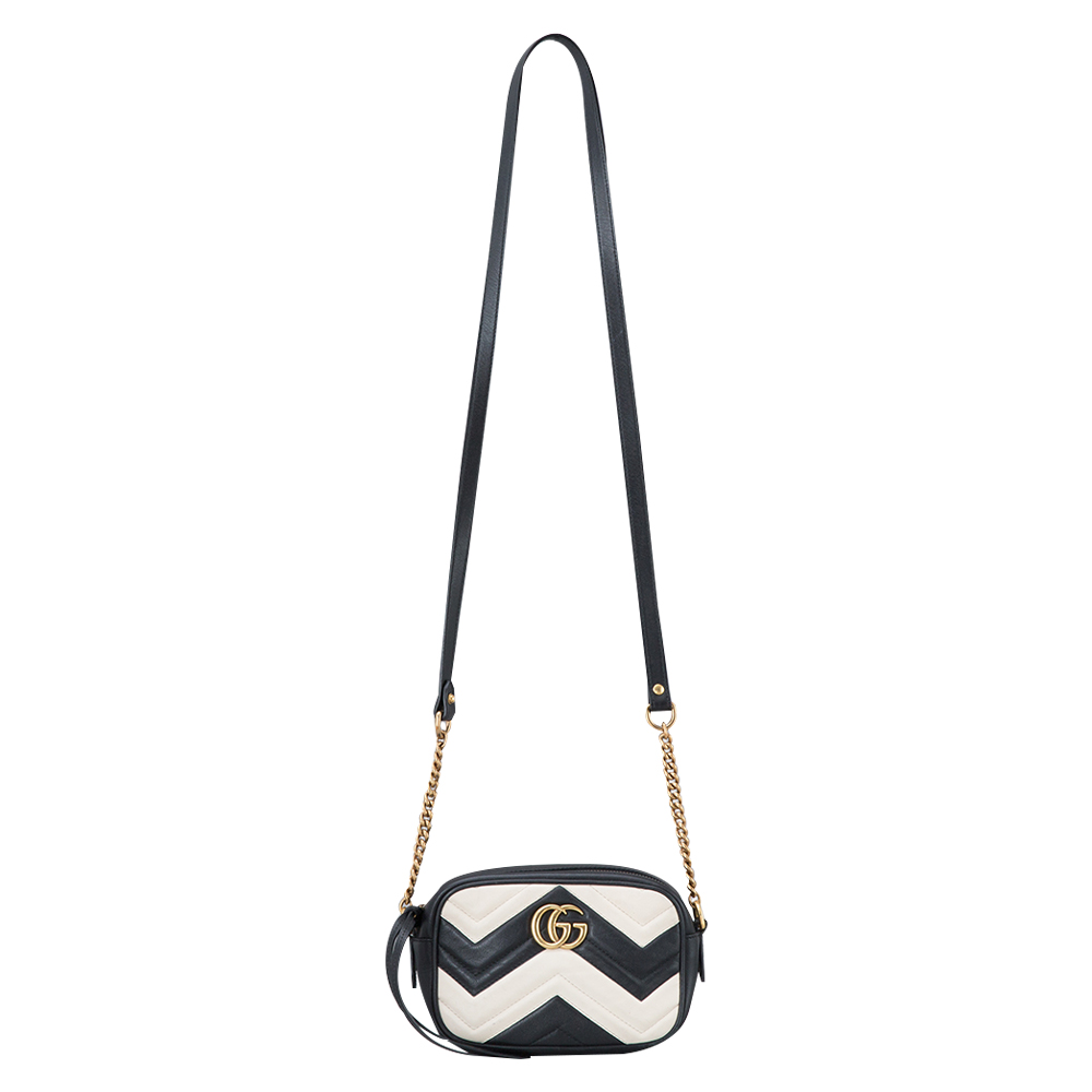 GUCCI(USED)구찌 마몽트 마틀라세 미니 숄더백