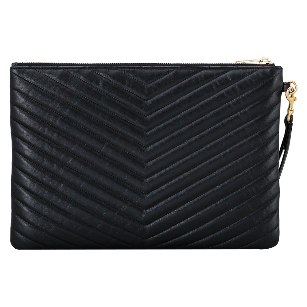 Yves Saint Laurent(USED)생로랑 모노그램 쉐브론 클러치