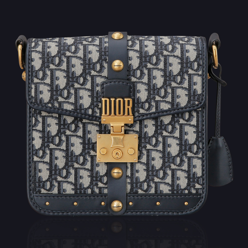 CHRISTIAN DIOR(USED)크리스찬디올 오블리크 어딕트 숄더백