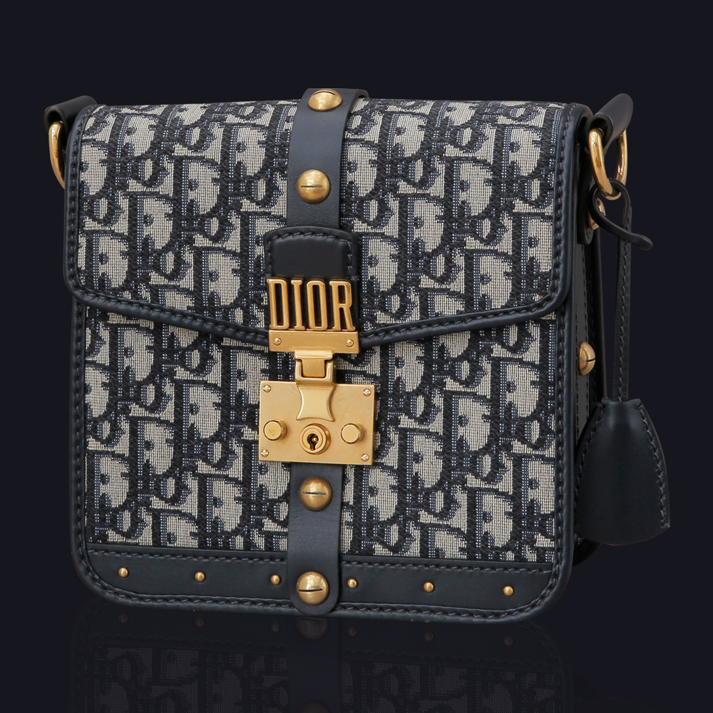 CHRISTIAN DIOR(USED)크리스찬디올 오블리크 어딕트 숄더백