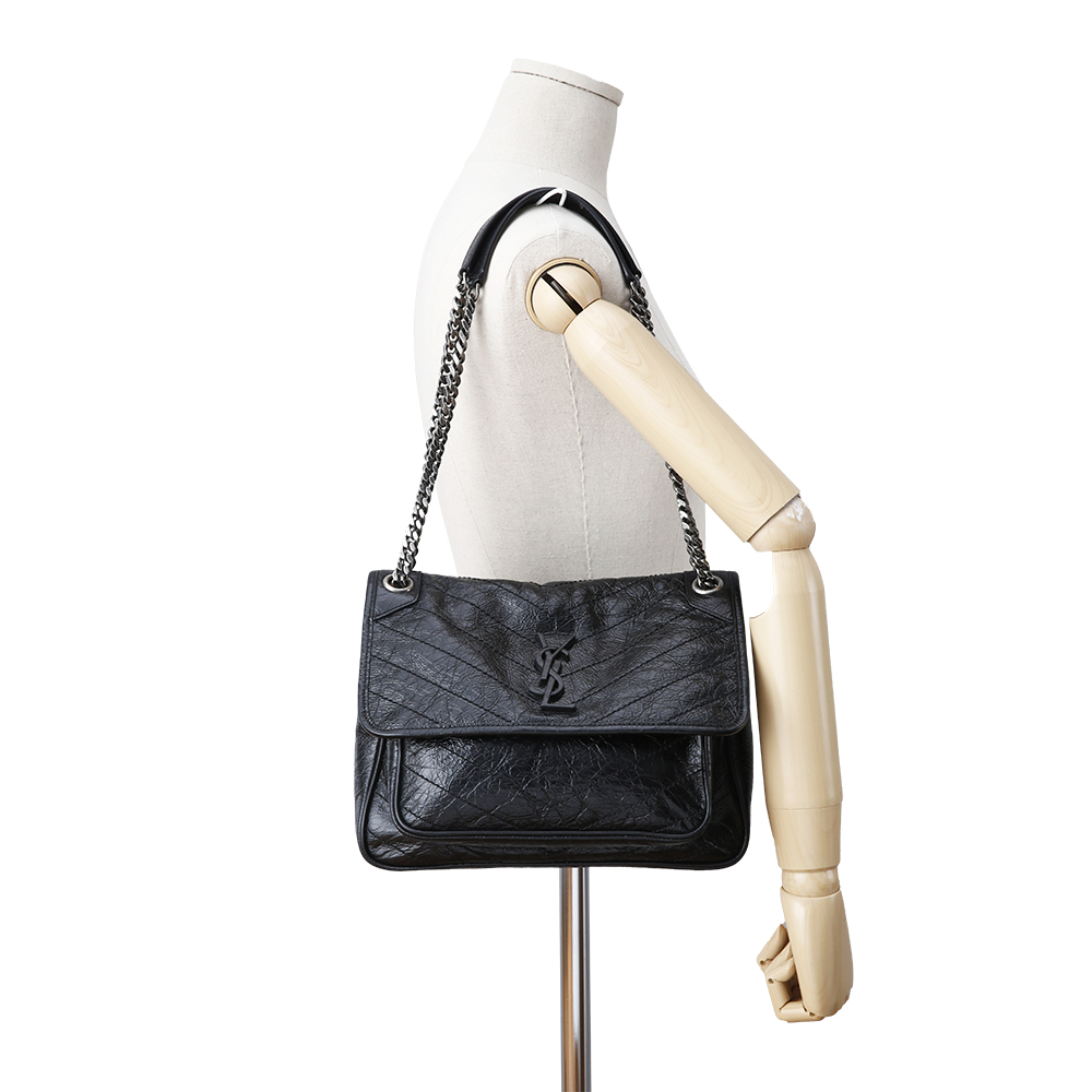 Yves Saint Laurent(USED)모노그램 니키 체인 숄더백