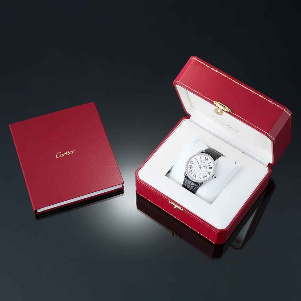 CARTIER(USED)까르띠에 롱드솔로 스틸 오토 XL