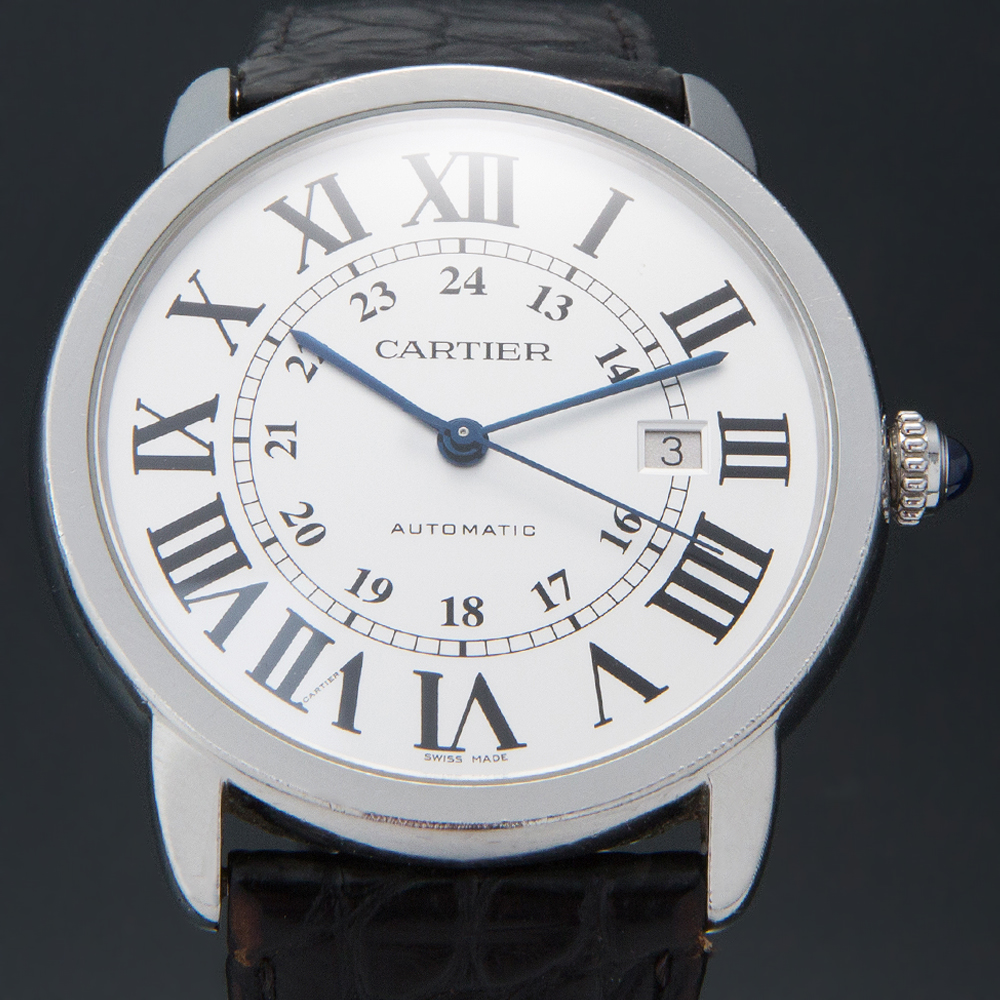 CARTIER(USED)까르띠에 롱드솔로 스틸 오토 XL