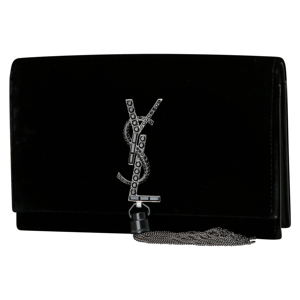 Yves Saint Laurent(USED)생로랑 벨벳 체인 숄더백