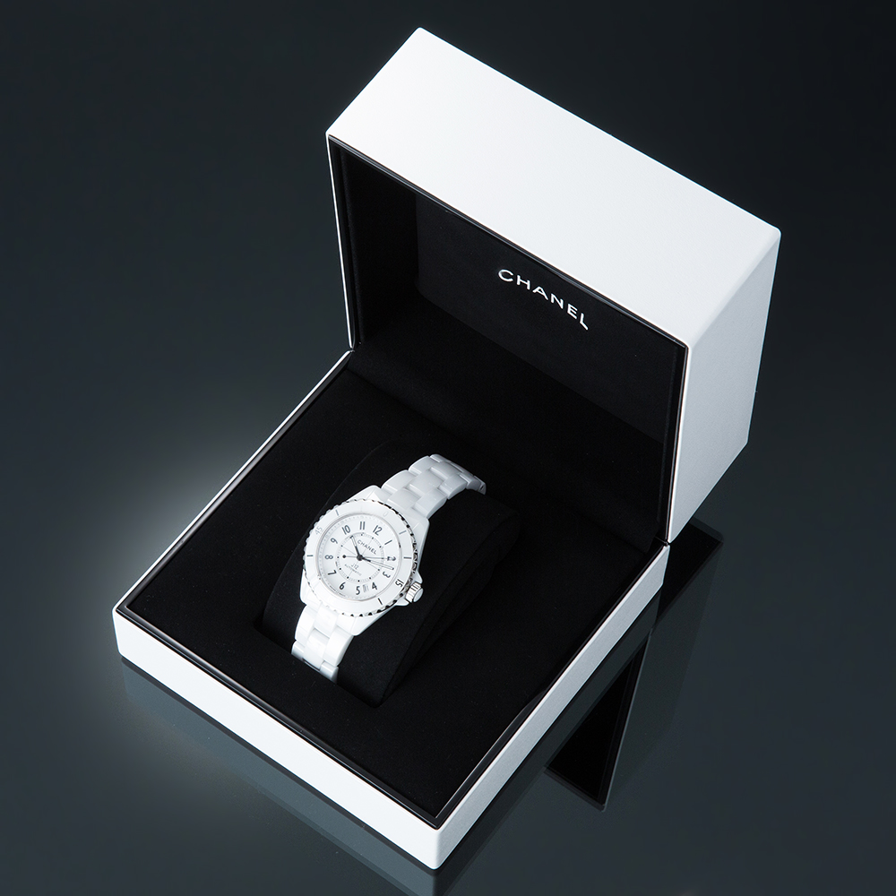 CHANEL(USED)샤넬 J12 화이트 세라믹 오토 H5700